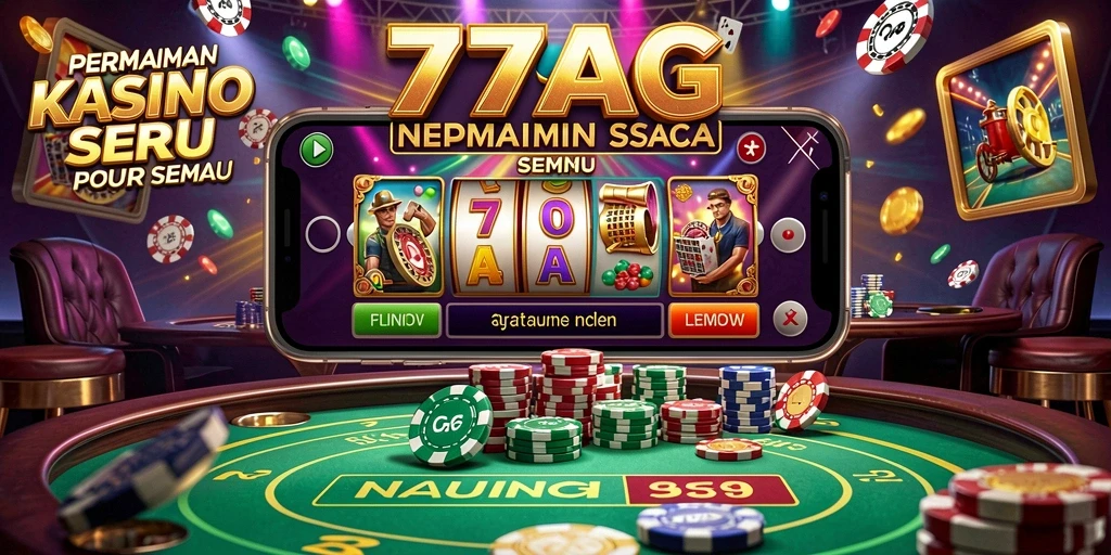 Screenshot 77AG menampilkan gameplay Kasino yang menarik dan mengasyikkan.