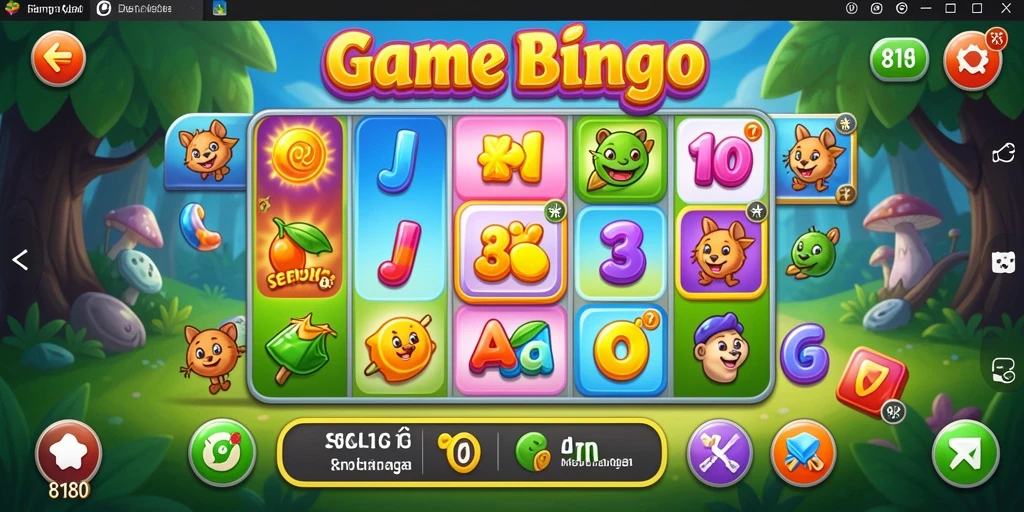 Tampilan gameplay Bingo yang seru di 8180.