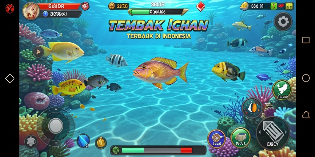 Tangkapan ikan besar dalam gameplay 88IDR yang menegangkan.