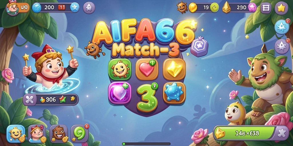 Tampilan gameplay seru dari AIFA66 yang menantang.