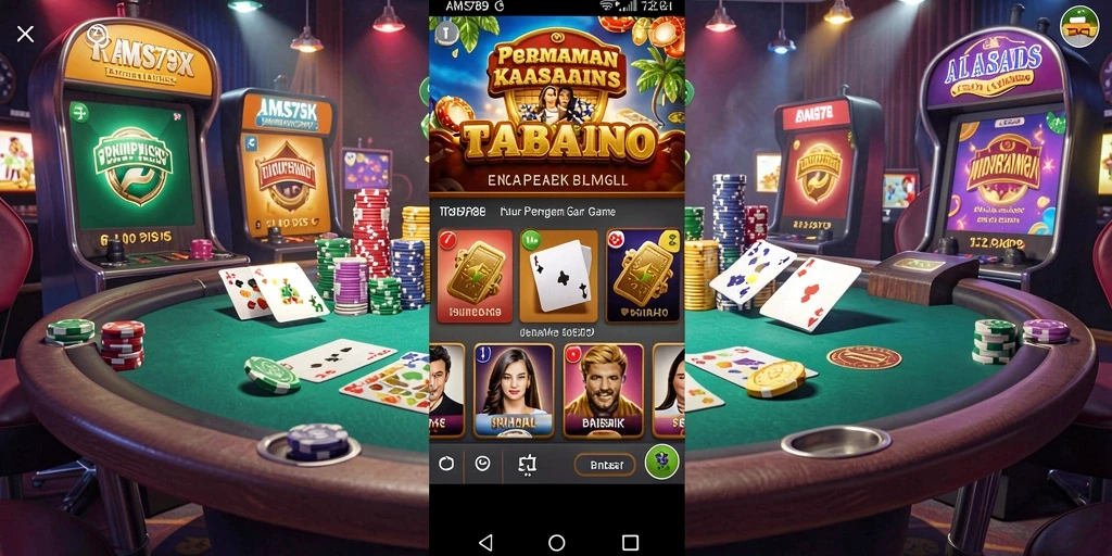 Tampilan menarik dari gameplay Kasino AMS789 yang mendebarkan.