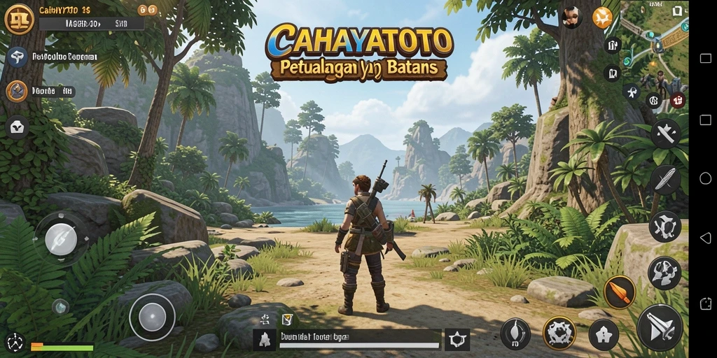 Tampilan gameplay Open World yang epik dan menakjubkan di CAHAYATOTO.