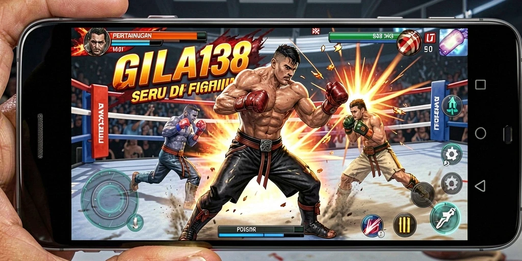 Tampilan gameplay seru dari GILA138 dengan pertarungan yang intens.