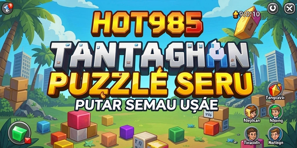 Screenshot HOT985 menampilkan gameplay menarik dengan berbagai teka-teki.