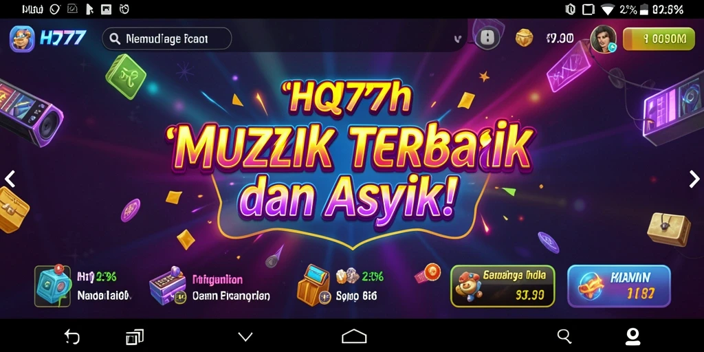 Tampilan gameplay yang seru dan interaktif di HQ777.