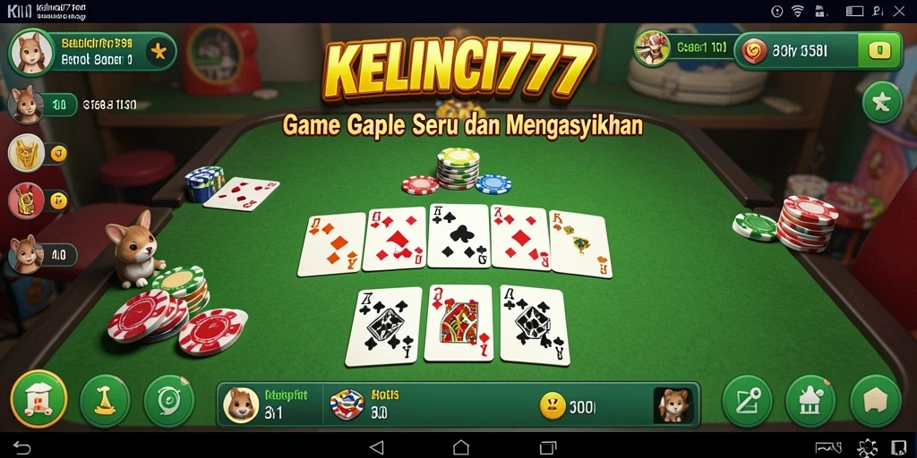 Tampilan gameplay KELINCI777 yang menarik dan seru.