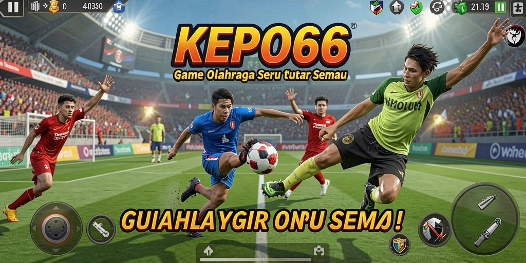 Gameplay <strong>KEPO66</strong> menampilkan aksi seru dalam berbagai cabang olahraga.