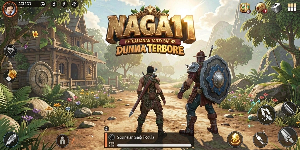 Gameplay NAGA11 yang menakjubkan dan bebas eksplorasi.