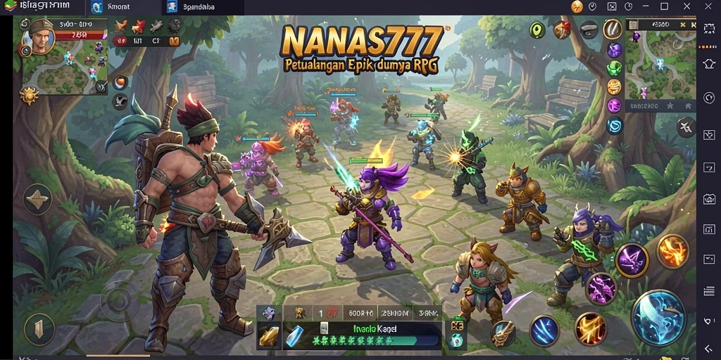 Gameplay <strong>NANAS777</strong> yang mendebarkan dan penuh petualangan.