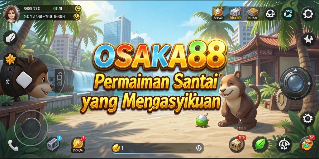Tampilan gameplay OSAKA88 yang seru dan penuh warna.