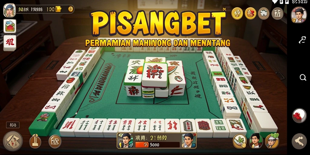 Tampilan gameplay menarik dari PISANGBET dengan elemen Mahjong yang unik.