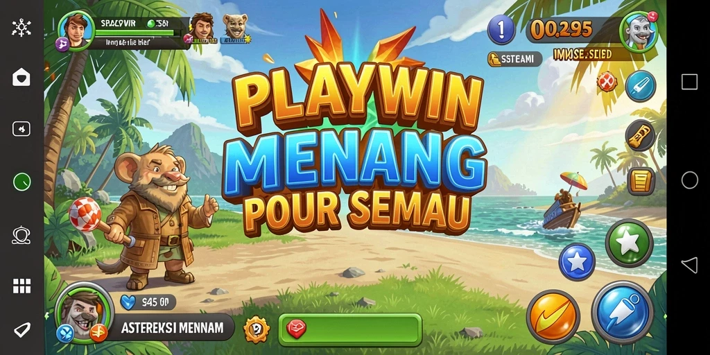 Tangkapan layar menunjukkan gameplay strategis yang menegangkan.