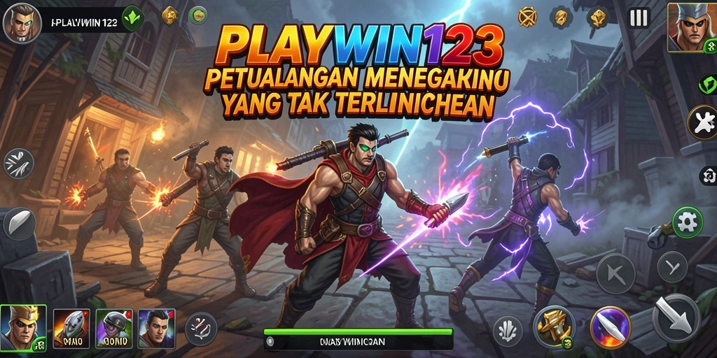 Screenshot gameplay PLAYWIN123 yang penuh aksi dan petualangan.