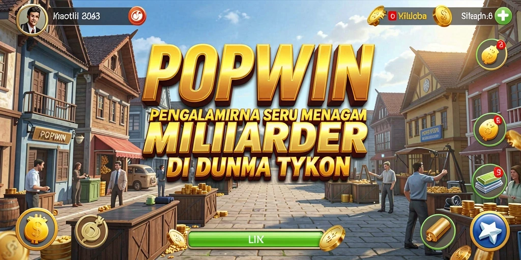 Tampilan gameplay <strong>POPWIN</strong> yang menarik dan mendalam.