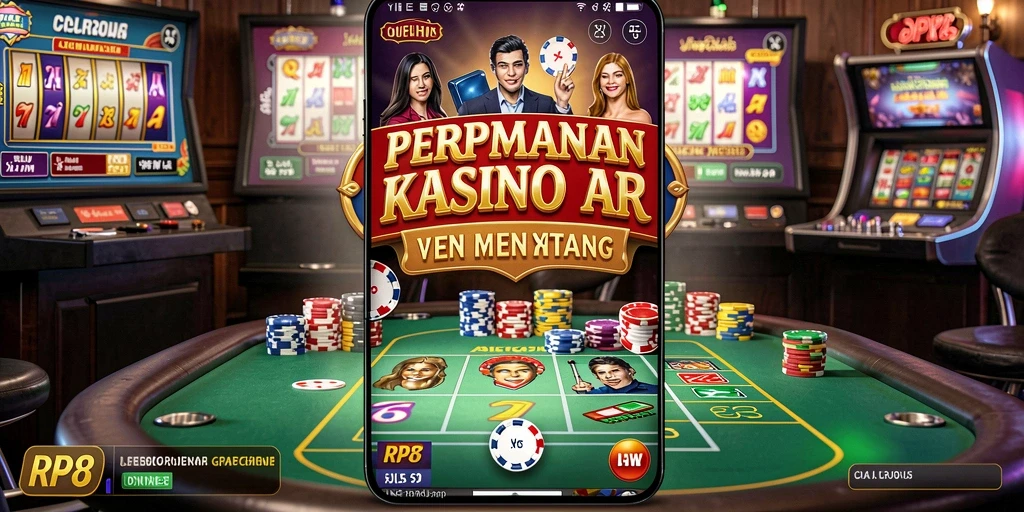 Screenshot RP8 menampilkan gameplay kasino yang seru dan interaktif.