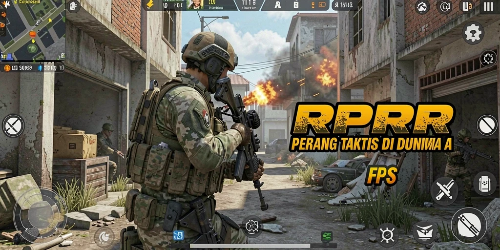 Tangkapan layar gameplay RPRR yang intens dan mendebarkan.