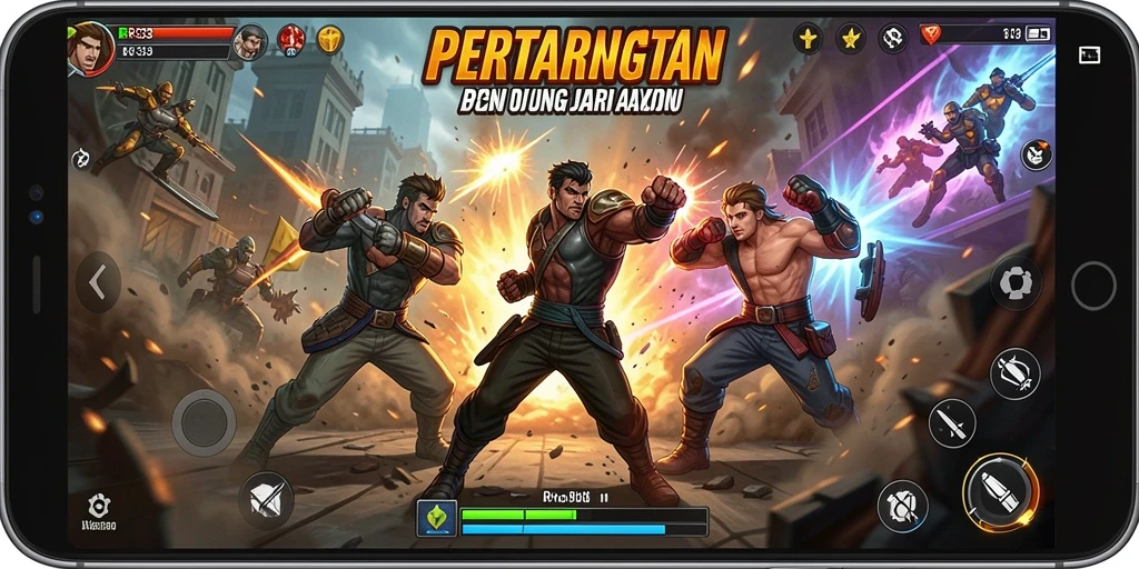 Tampilan dinamis pertarungan dalam RR33 yang menegangkan.