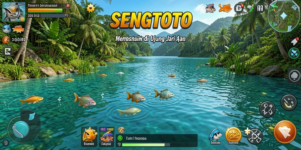 Gameplay Fishing yang seru dan menantang di SENGTOTO.