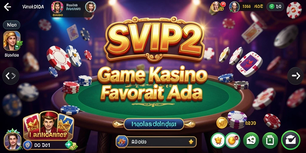 Screenshot gameplay <strong>SVIP2</strong> menampilkan pengalaman kasino yang mendebarkan.