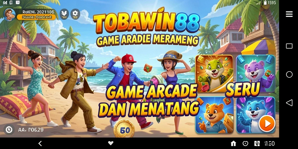 Tampilan menarik dari gameplay TOBAWIN88 yang seru dan menantang.